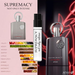Afnan Supremacy in Oud 2ml vial for confident nights.
