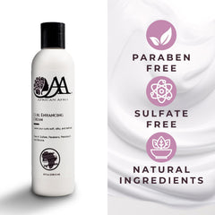 African Afro AA Curl Enhancing Cream yields glossy, defined curls.