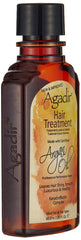 Agadir Argan Oil Hair Treatment label highlights vitamin E and fatty acids.