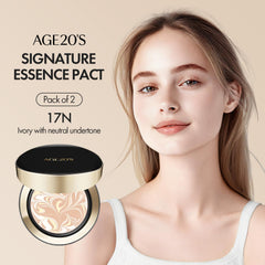 AGE 20's Signature Essence Pact shade 17N Ivory suits fair complexions with natural warmth