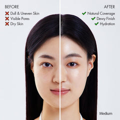 AGE20S 29W caramel swatch highlights warm tone for medium skin