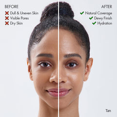 AGE 20's Signature Essence Pact puff application demonstrates easy, portable daily makeup use.