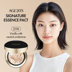 AGE20'S Signature Essence Pact SPF 50+ protective layer in action for daily wear.