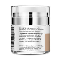 Hands applying Shape & Sculpt for even, daily coverage and hydration