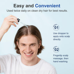 AGIKENB unscented minoxidil serum label on bottle