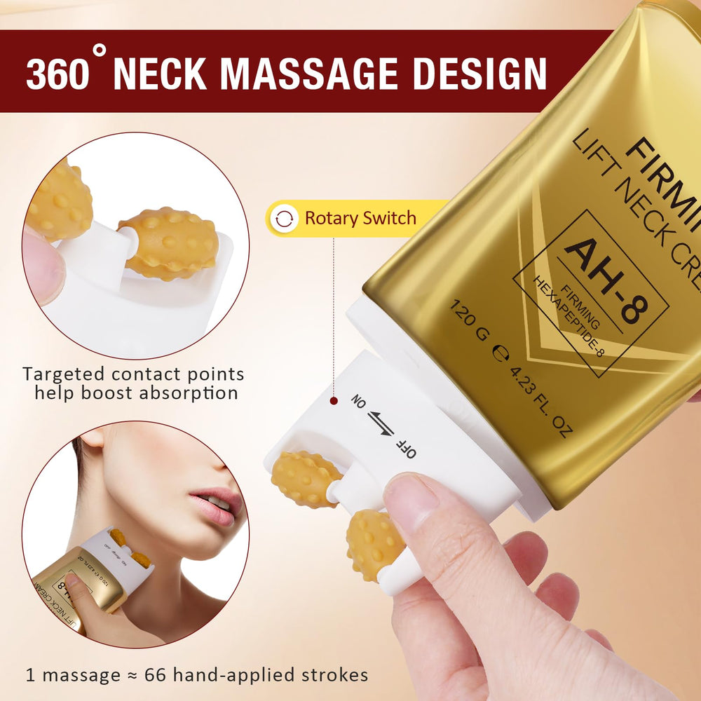 AH8 roller-massage effect demonstrates potential lift through rotation.