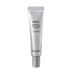 AHC Aesthetic Hydration Cream texture close-up indicating lightweight, nourishing feel.