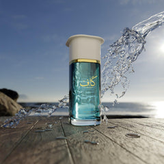 Ahmed Al Maghribi Kaaf unisex 100ml front label showcases identity