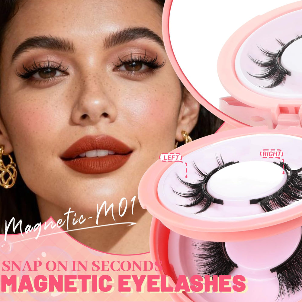 All-day hold from Ahrikiss magnetic lashes with strong magnets