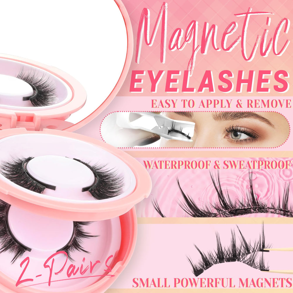 Ahrikiss natural-looking curled lashes for balanced definition.