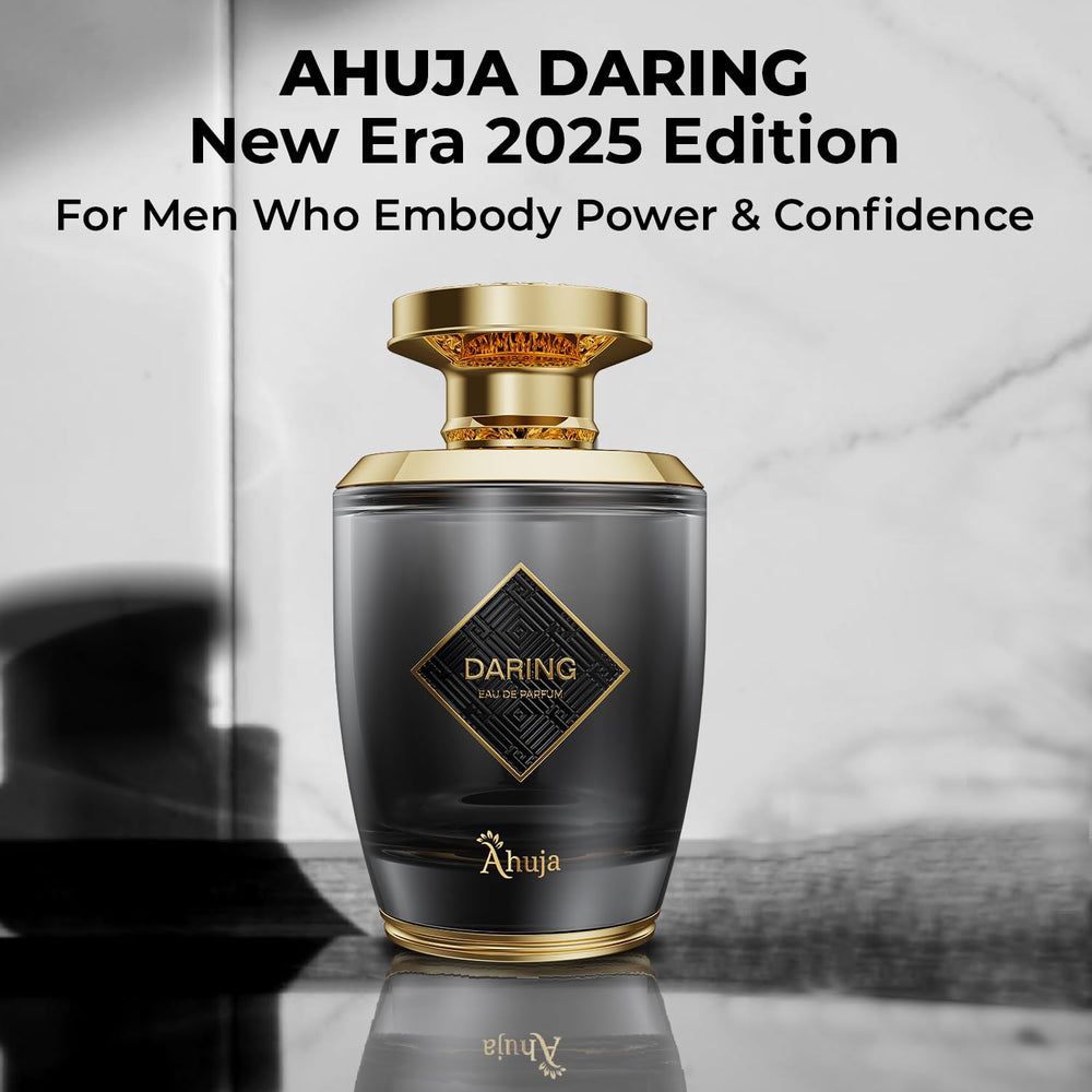 AHUJA Daring gift box suggests premium present for birthdays or anniversaries.
