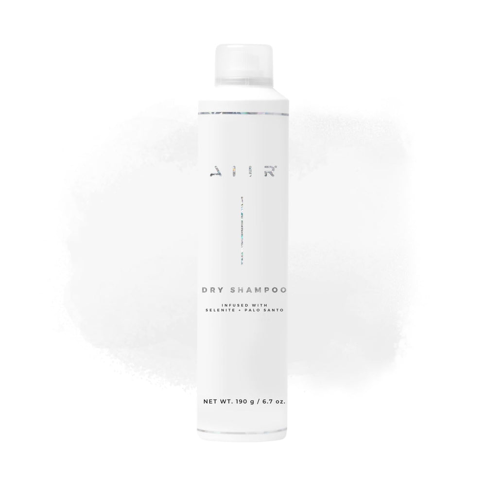AIIR Dry Shampoo absorbs oils for a refreshed, weightless root lift.