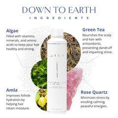 AIIR Flexible Hold closeup reveals natural shine and humidity resistance.