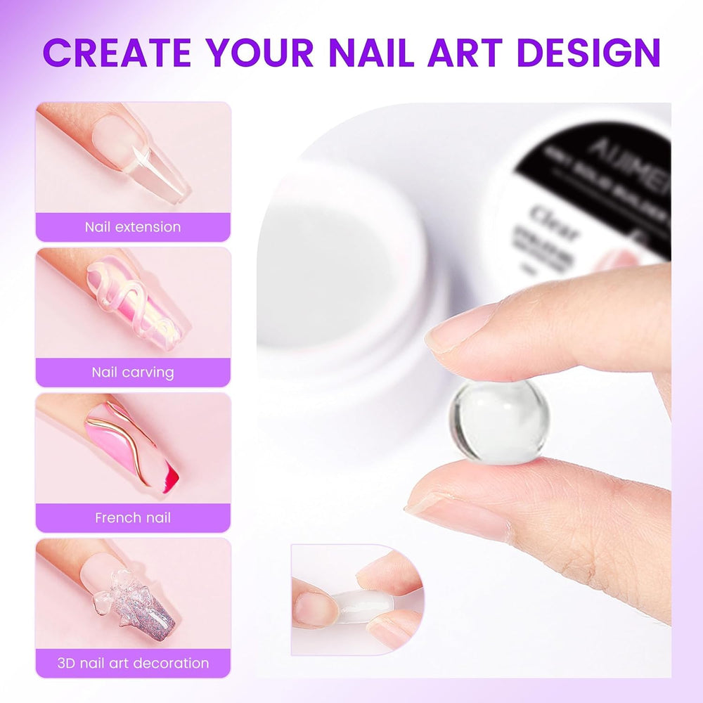 AIJIMEI Slip Solution 60ml helps glide during sculpting.