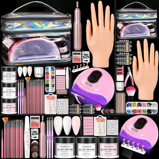 AILALUO nail lamp with UV light for at-home curing and finishing touches
