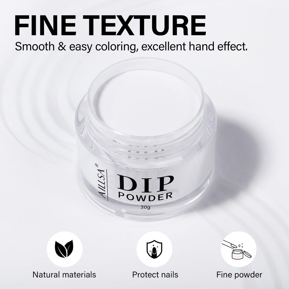 AILLSA No-lamp-drying dip powder enables quick, lamp-free drying.