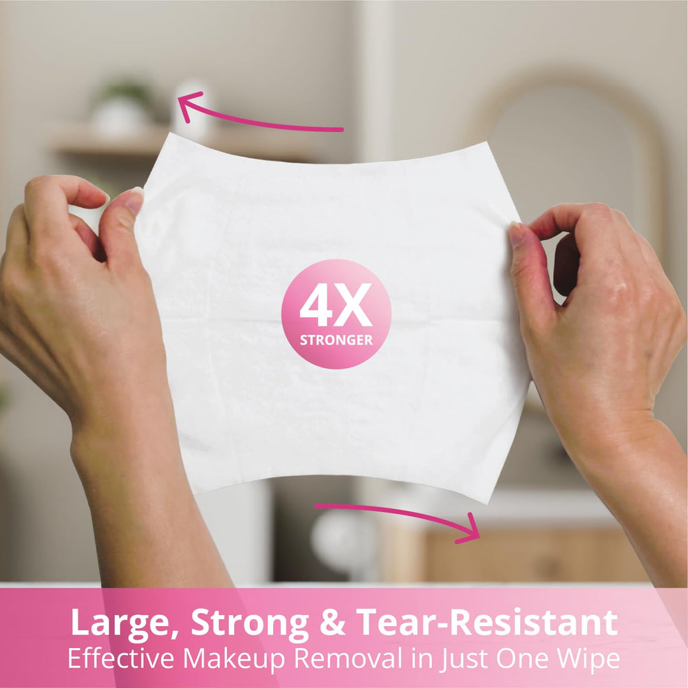 Air Jungles vitamin E-infused wipe nourishes skin while removing impurities.