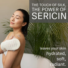 aisen sericin mitt handheld use demonstrating easy grip and control