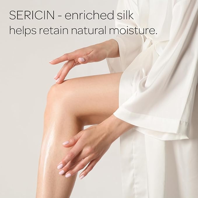 aisen sericin mitt natural moisture and glow on skin
