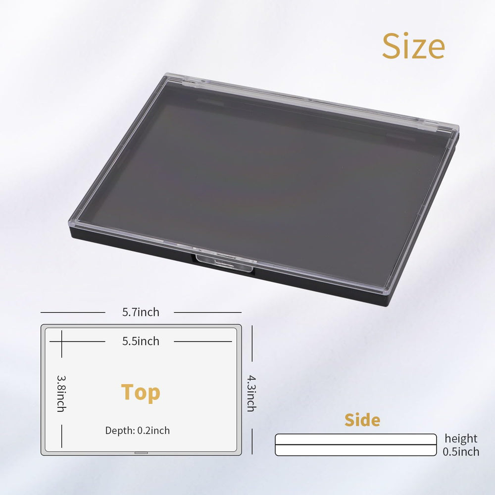 AJLTPA magnetic palette open display helps preview shades at a glance.