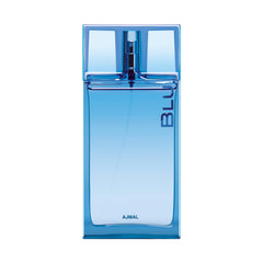 Ajmal Blu bottle with fresh aquatic notes for daily wear