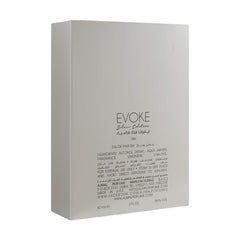 Ajmal Evoke Silver Edition EDP shown on-pulse wear for day-to-night projection.