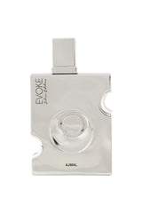 Ajmal Evoke Silver Edition Him EDP bottle viewed from the front for daily sophistication.