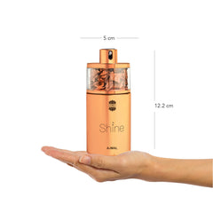 Ajmal Shine EDP highlighting lily-of-the-valley freshness
