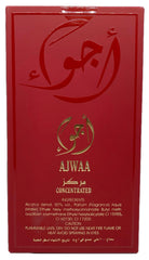 AJWAA red fragrance for date night with lasting trail