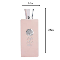 Ajwaa Roses base notes blend vanilla and musk for lasting allure