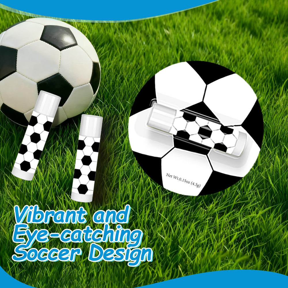 Classroom rewards featuring AKAIXI soccer lip balm to motivate students.