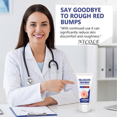 AKQBPN Folliculitis Cream with calendula helps calm irritated areas.