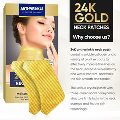 AKQBPN neck-wrinkle-patch care-routine supports simple weekly use