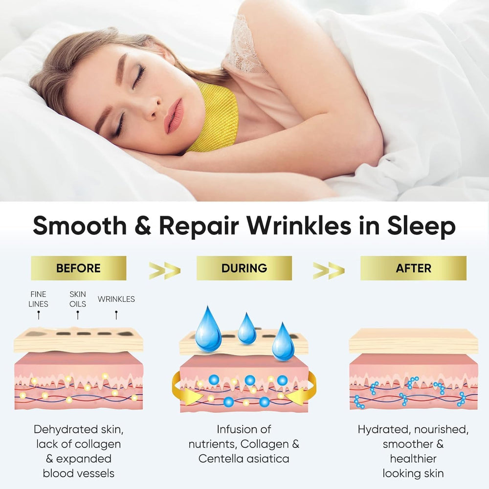 AKQBPN neck-wrinkle-patch essence-absorption promoting deep hydration on the neck