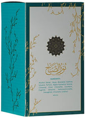 Al Wataniah Noor Al Sabah packaging box suggests a luxurious gift option.