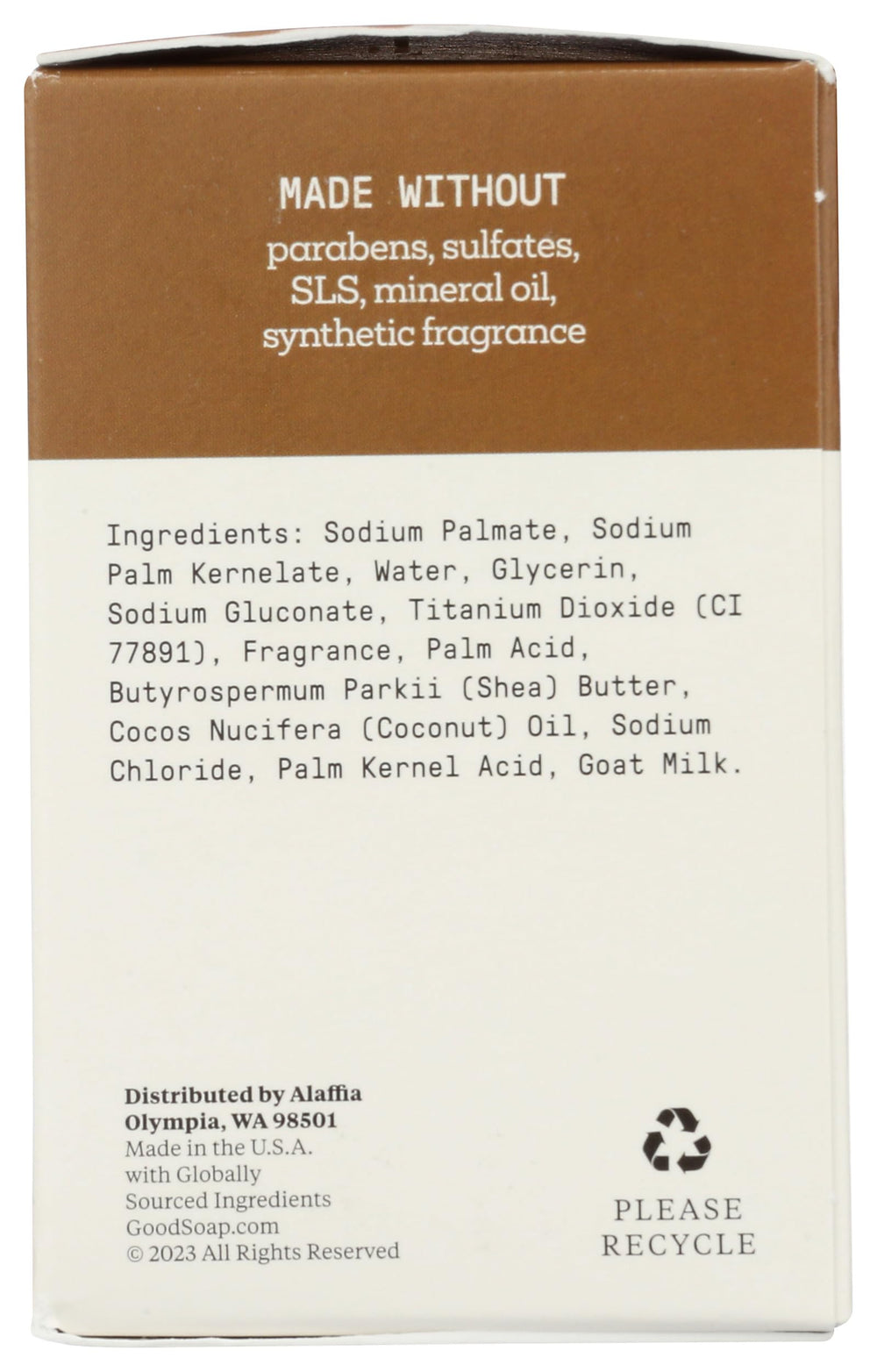 Packaging detail highlights cruelty-free policy and third-party organic certification notes.