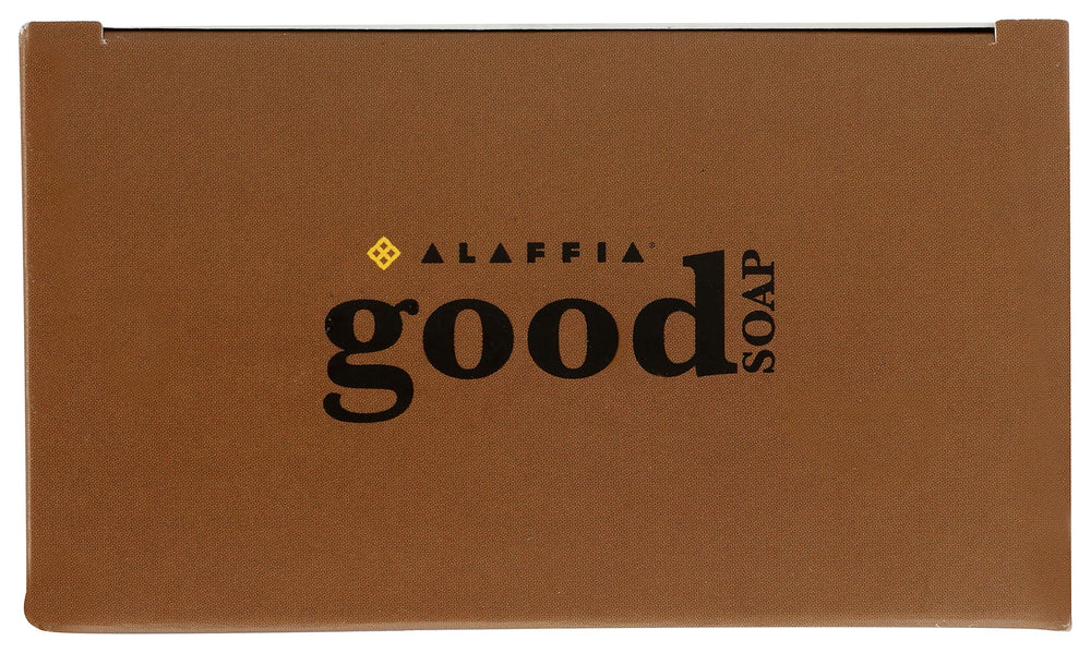 Close-up bubbles show rich foam from Alaffia Coconut Good Soap.