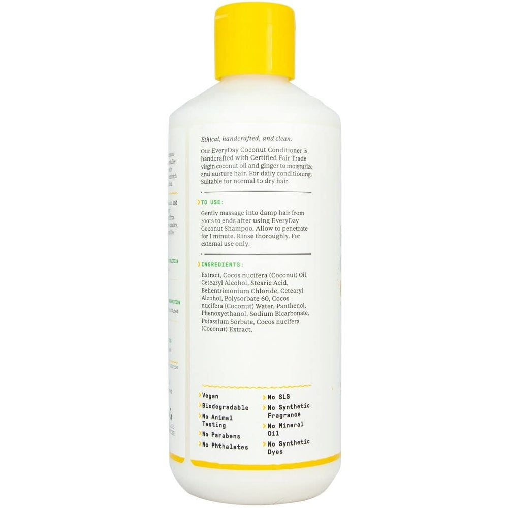 Alaffia Everyday Coconut Conditioner adds shine and softness to curls