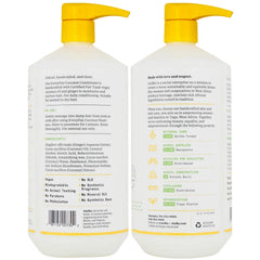 Close-up texture of Alaffia Everyday Coconut Conditioner showing creamy formula for smooth, manageable hair.