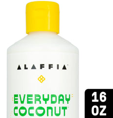 Alaffia Virgin Coconut Oil and Ginger Extract ingredient label detail