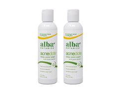 Alba Botanica Acnedote Deep Pore Wash bottle promotes a clear complexion with 2% salicylic acid