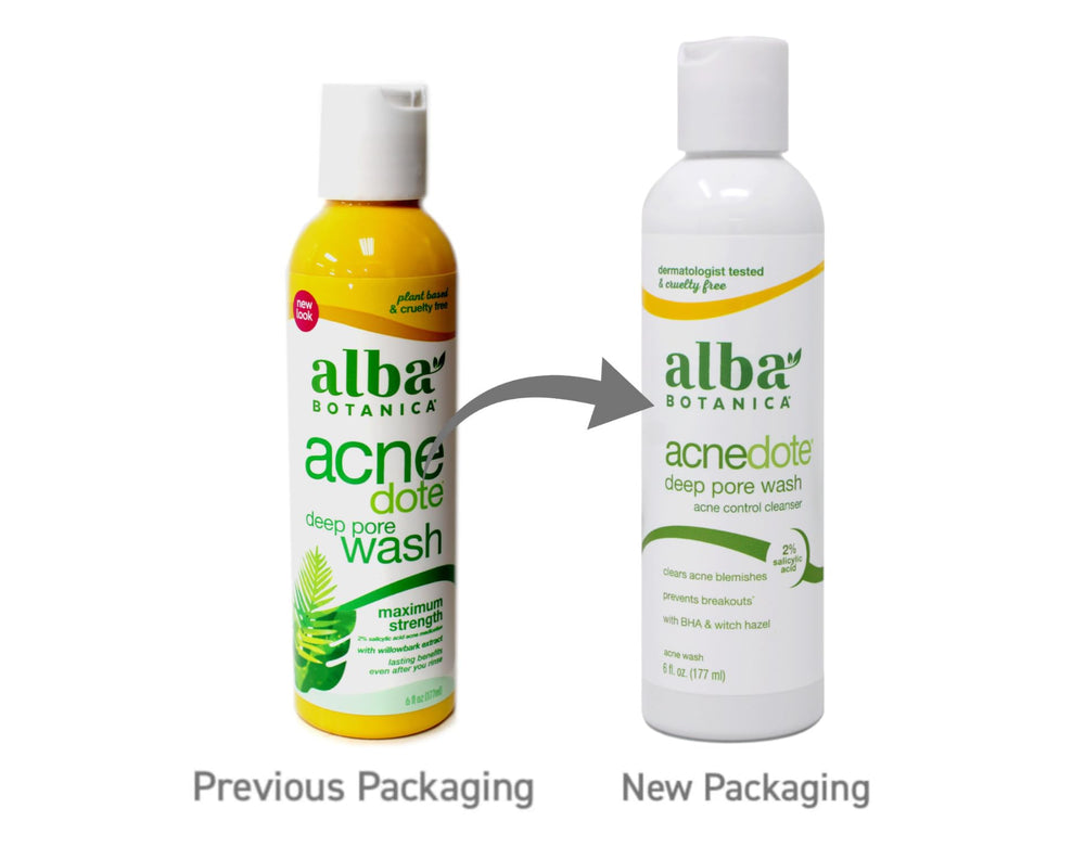 Willow Bark and herbal extracts suggest pore cleansing properties