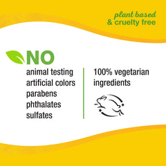 Leaping Bunny cruelty-free logo with Alba Botanica branding