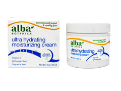 Hands applying the cream for a non-greasy finish
