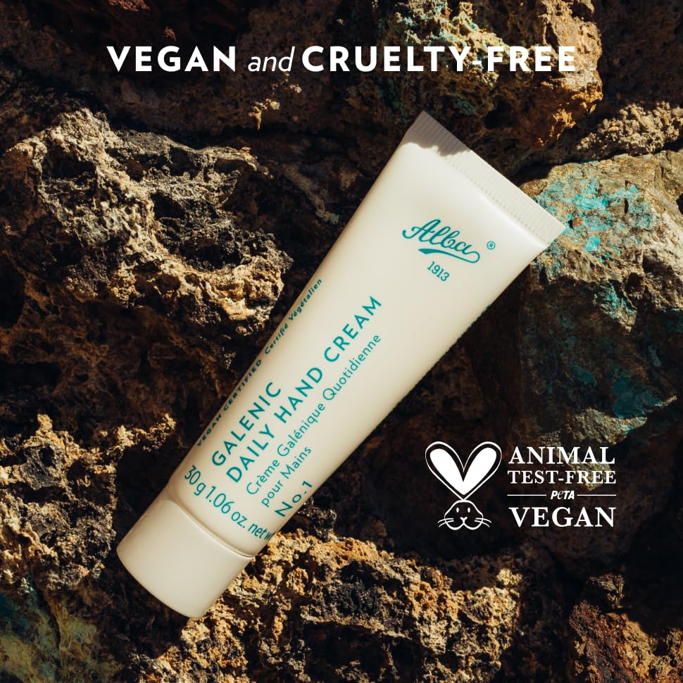 Alba 1913 Vegan Hand Cream with shea butter and coconut oil nourishes