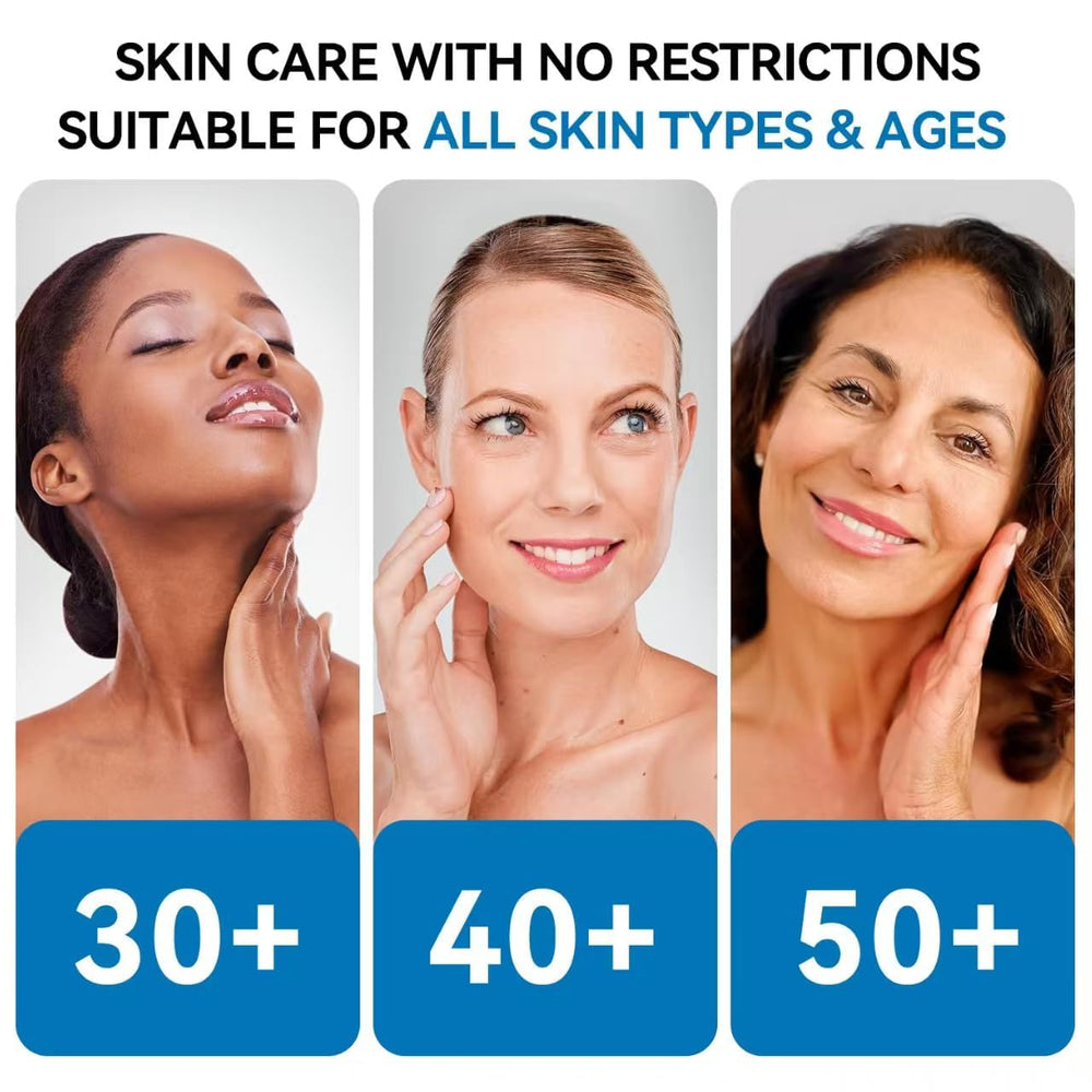 Alberello GHK-Cu serum applied to the face by fingertips.