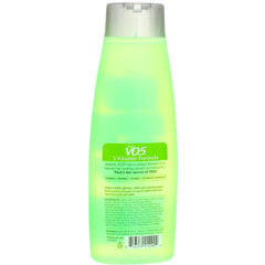Alberto VO5 Kiwi Lime Squeeze label close-up highlighting brand and scent.