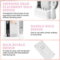 Aleanu 360-degree handpiece with forward and reverse for flexible use.