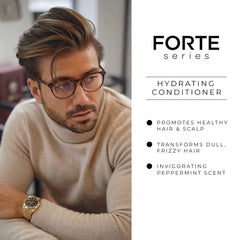 Alex Costa Forte Series conditioner close-up with dense, rich formula.