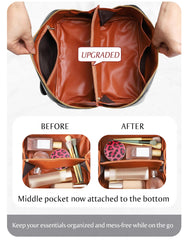 ALEXTINA versatile bag can double as an accessory organizer.